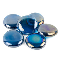 Gemas de Vidrio XL 30-36mm Turquesa Diamante