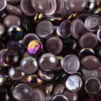 Glasdruppels 16-20mm Paars Mix