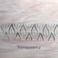 Plaque de Verre À Peine Rose