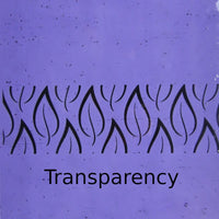 Placa de Vidrio Uva Pálida