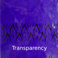 Placa de Vidrio Morado Texturizado