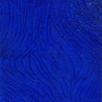 Glasplatte Kobalt Gewellt