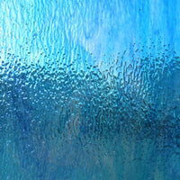 Glasplaat Turkoois Golvend