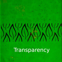 Placa de Vidrio Verde Hoja