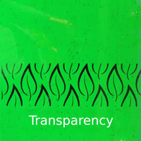 Glasplatte Neon Limette