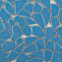 Keramik Mosaik Puzzle Weiß