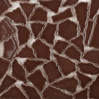 Keramik Mosaik Puzzle Weiß