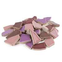 Keramik Mosaik Puzzle Weiß