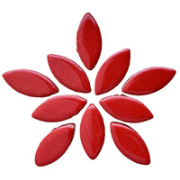 Ceramic Petals 25mm Red