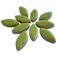 Ceramic Petals 25mm Kiwi