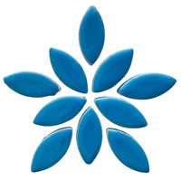 Bloemblaadjes 25mm Blauw