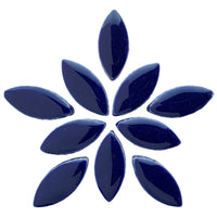 Bloemblaadjes 25mm Indigo