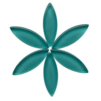 Medium Petals Bright Aqua