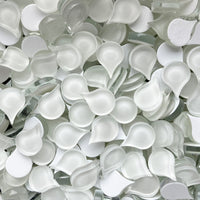 Gota de Lluvia Blanco Nieve