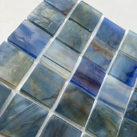 Glasmozaiek Tiffany Glacier 20mm Getijdenblauw