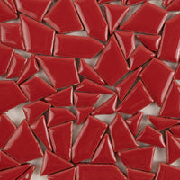 Mini Keramik-Puzzles rot