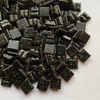 Glasmosaik 10 mm Anthrazit