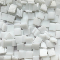 Glasmosaik Tiffany-Glas 10mm Weiß