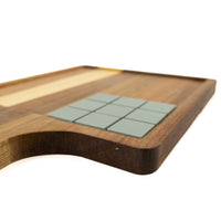 Planche à découper incrustée : Acacia 18 x 30 cm