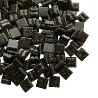 Verre Mosaique - glass mosaic -Glasmosaik-glasmozaïek-Glasmozaiek 10mm Antraciet - mosaicshop