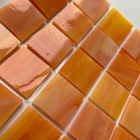 Verre Mosaique - glass mosaic -Glasmosaik-glasmozaïek-Glasmozaiek Tiffany Glacier 20mm Zonsopgang - mosaicshop