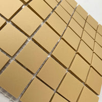 Verre Mosaique - glass mosaic -Glasmosaik-glasmozaïek-Winckelmans 20mm Cognac - mosaicshop