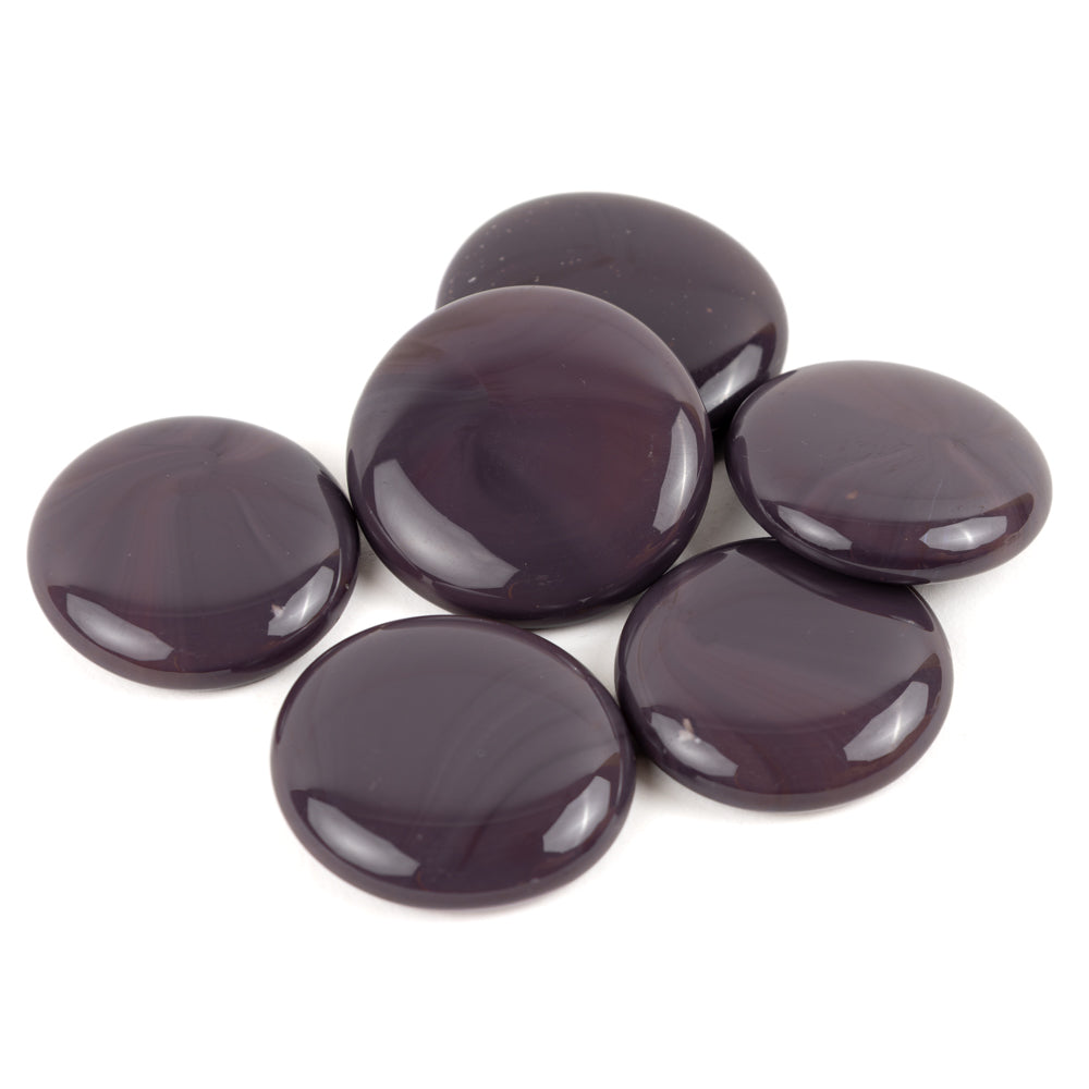 Gemas de Vidrio XL 30-36mm Violeta