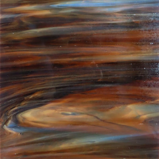 Placa de Vidrio Mármol Marrón Profundo