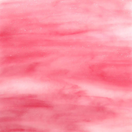 Glass Plate Pink Streaky