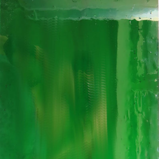 Placa de Vidrio Esmeralda Profunda