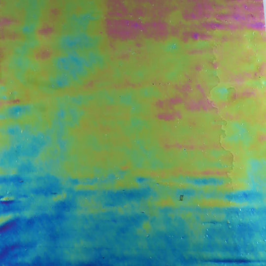 Placa de Vidrio Bosque Oscuro Iridiscente