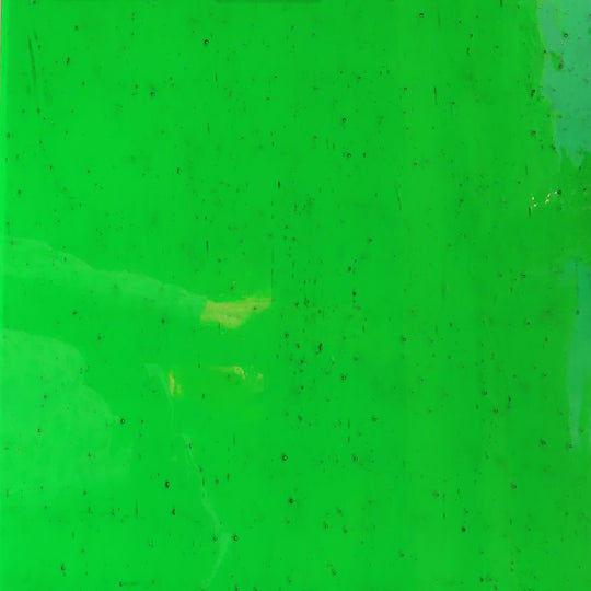 Glass Plate Neon Lime