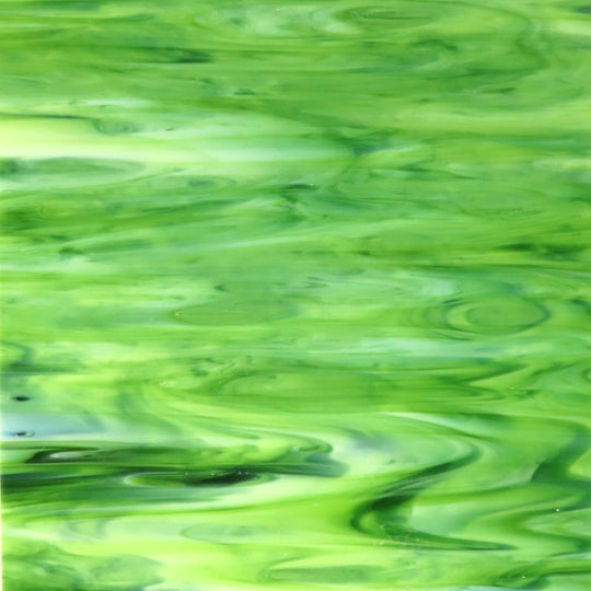 Glass Plate Green Pond