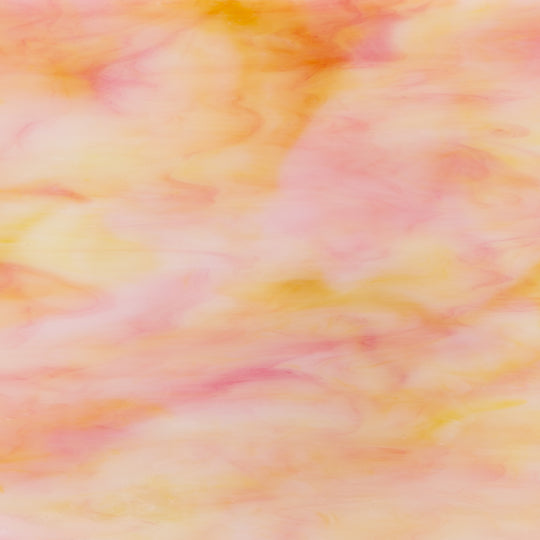 Glass Plate Pink Lemon Marble 