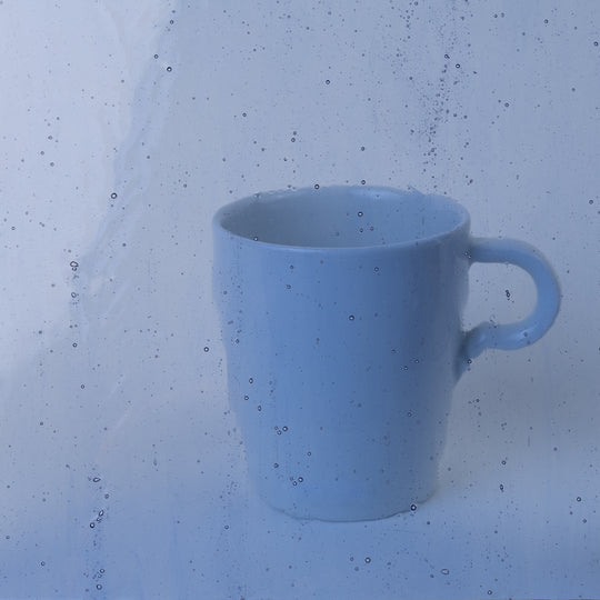 Glasplatte Gebleichtes Blau