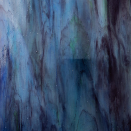 Glass Plate Indigo Mist