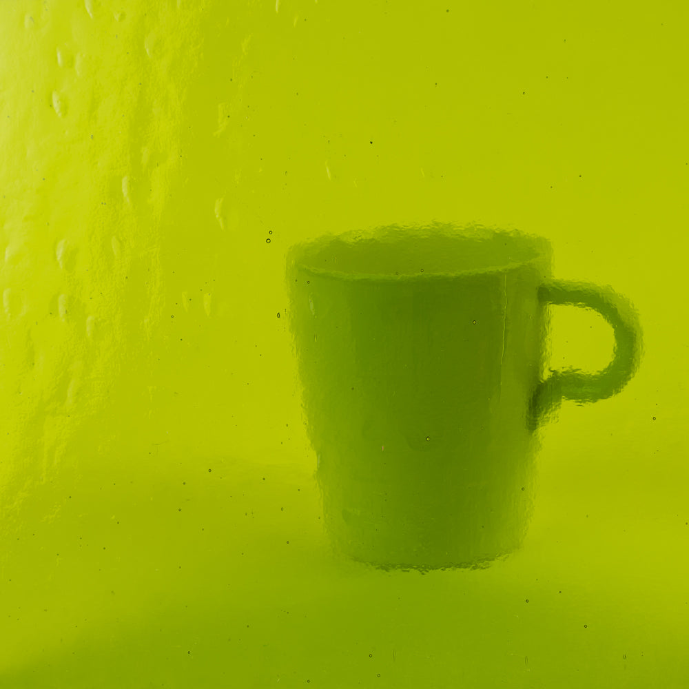Packshot Glass Plate– green – 15cmX19cm