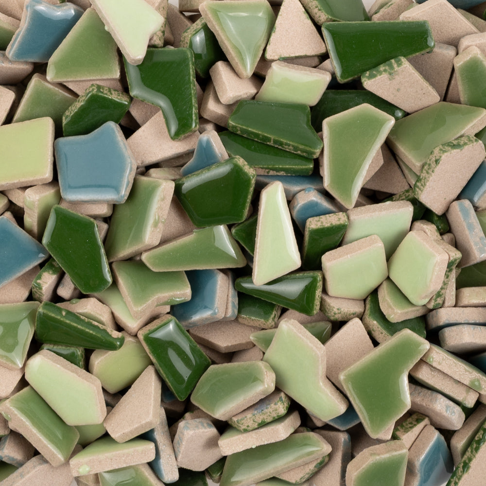 Flip Keramik Mosaik Puzzle  Weiß