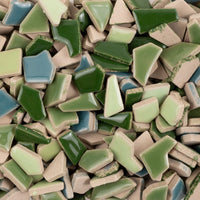 Flip Keramik Mosaik Puzzle  Weiß