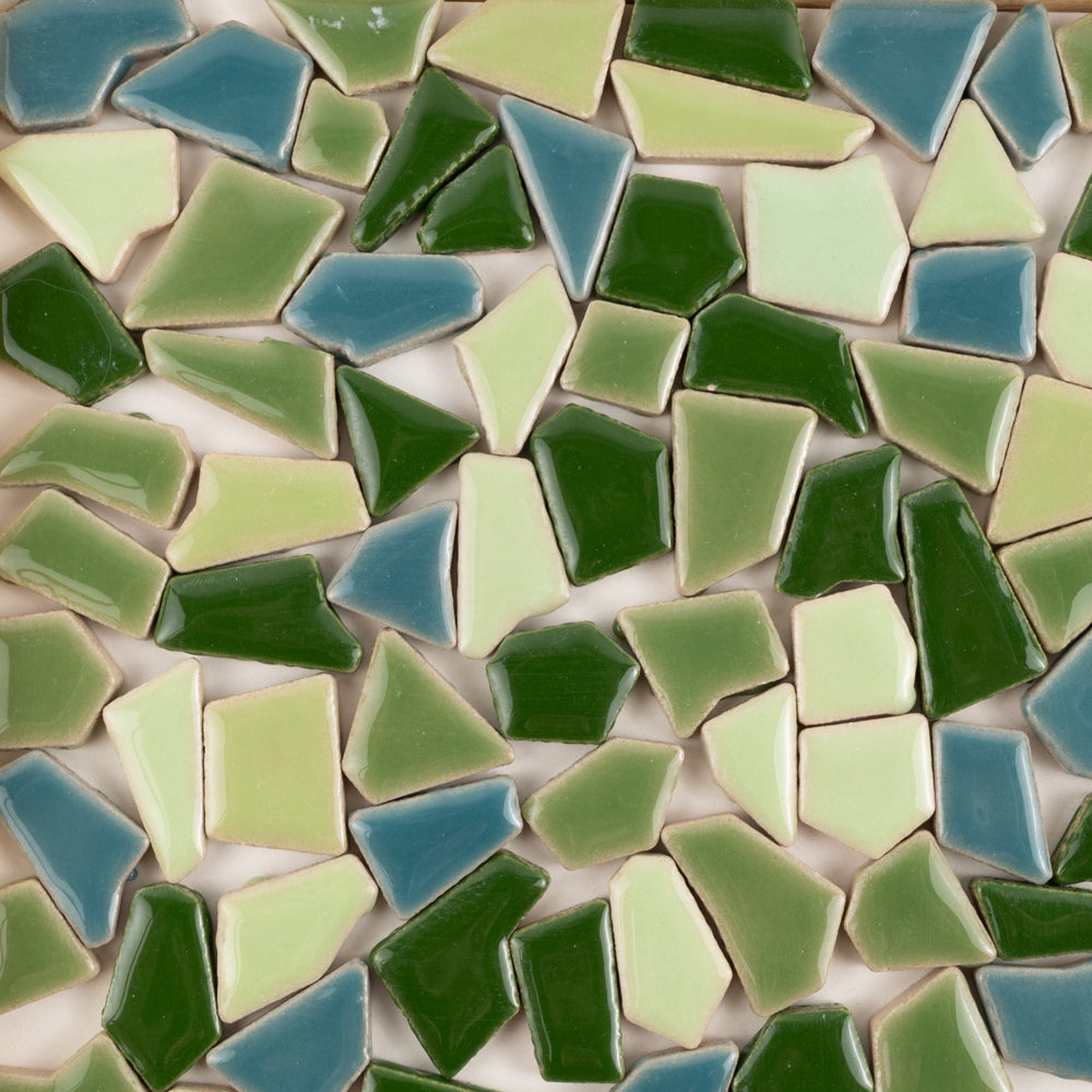 Flip Keramik Mosaik Puzzle  Weiß