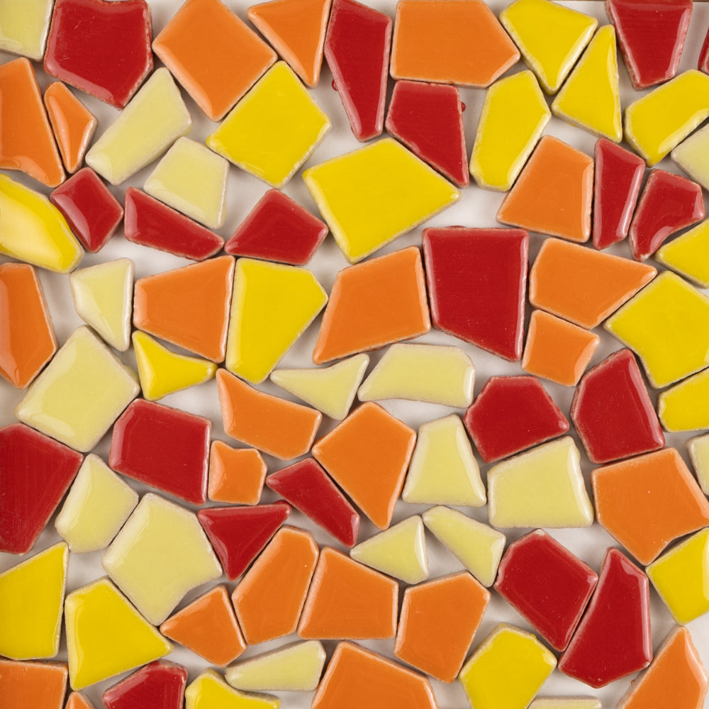 Flip Keramik Mosaik Puzzle  Weiß