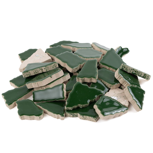 Flip Keramische Puzzels XL Mosgroen