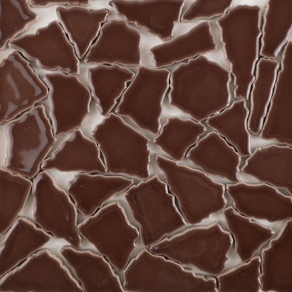 Keramik Mosaik Puzzle  Weiß