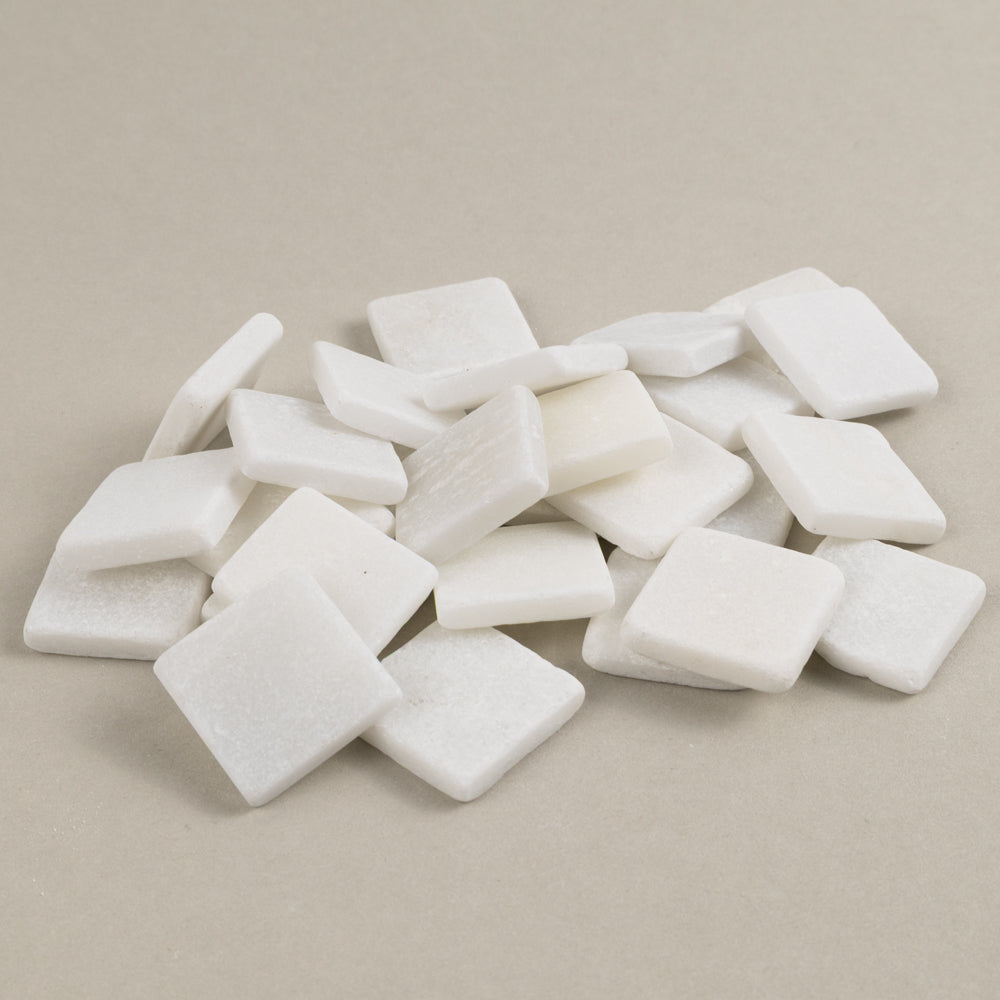 Marble 20x20mm Alabaster