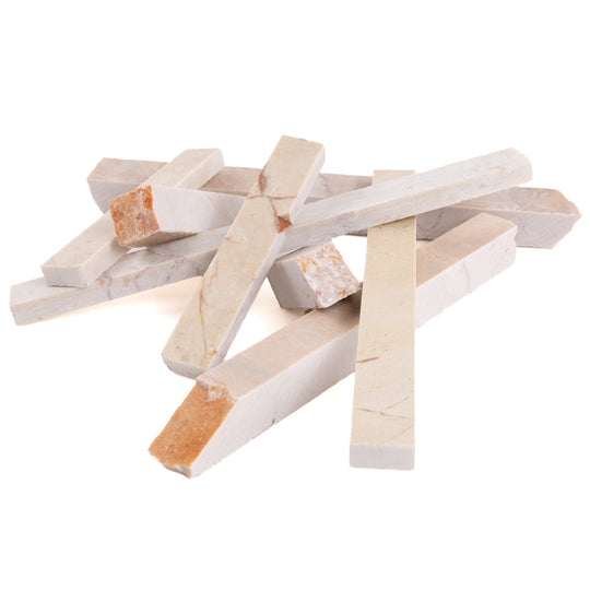 Baguettes en marbre XL Pink Cream
