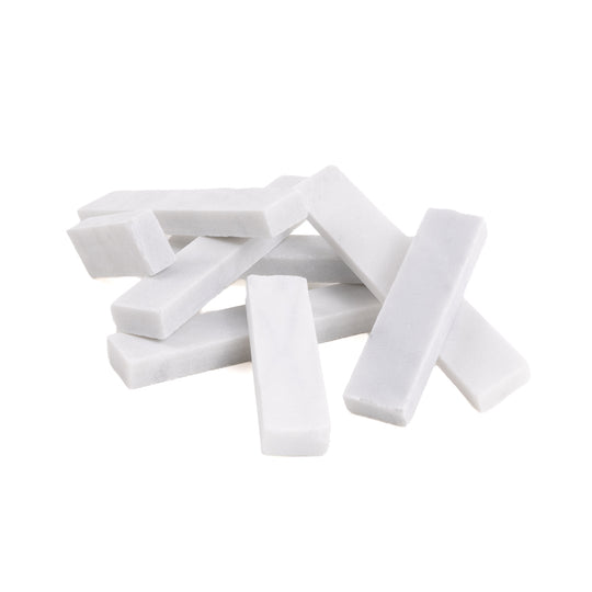 Baguettes en marbre XL Bianco Carrara