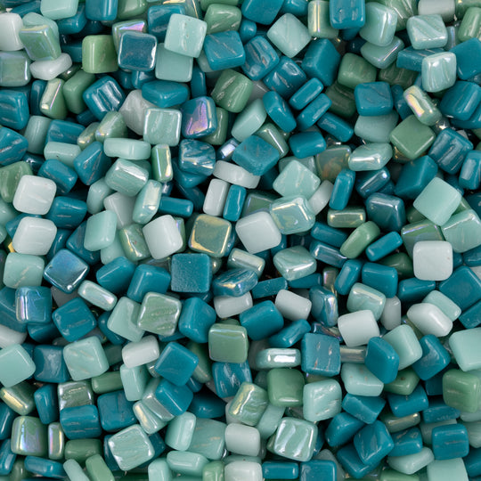 Ottoman 8mm Cyan Mix