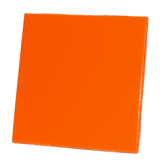 Porseleinen Tegel Oranje 10cm