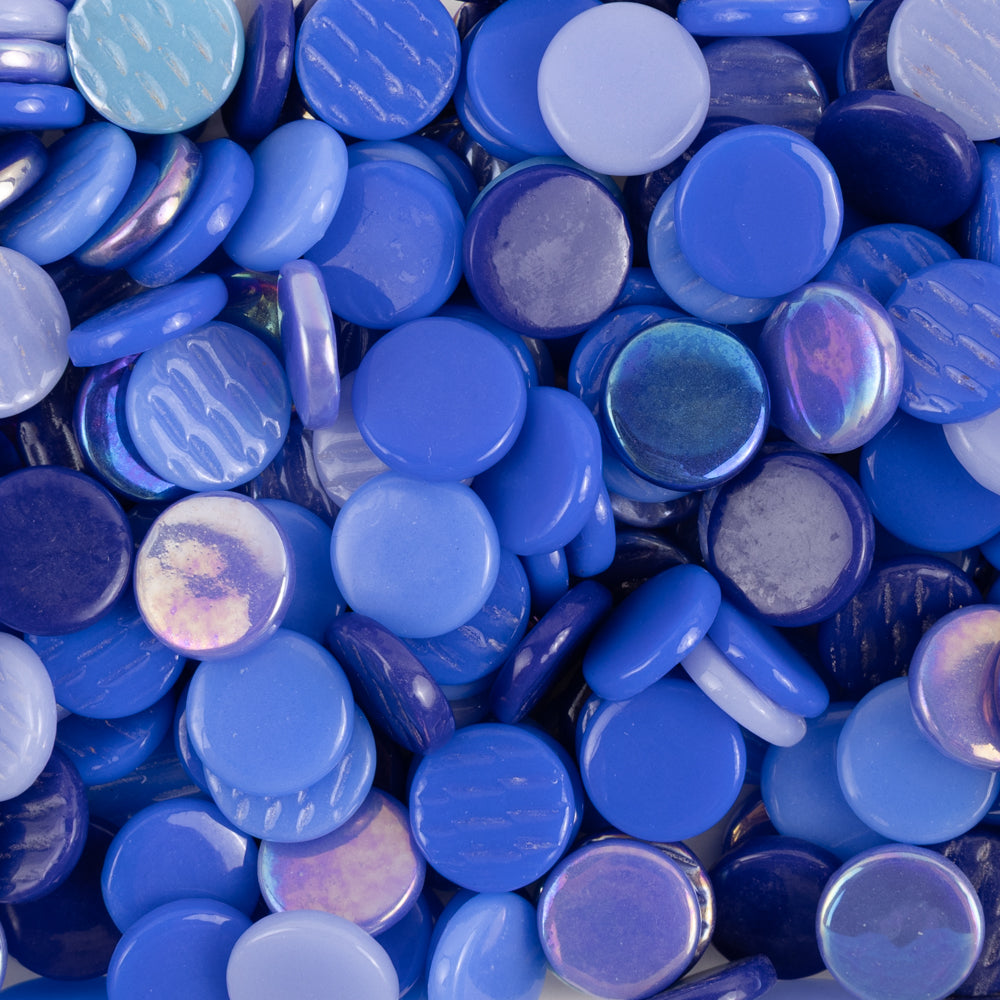 Rounds 18mm  Blue Mix