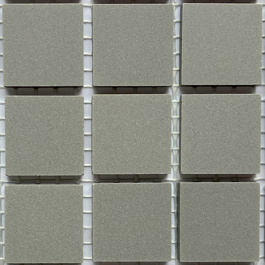 Winckelmans Ardoise – matte mozaïektegels van 20x20 mm op gaas